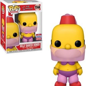 NIB Funko Pop The Simpsons Belly Dancer Homer 1144 Vinyl Figure
